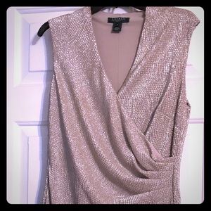 Ralph Lauren’s Gold Dress, Sz 12